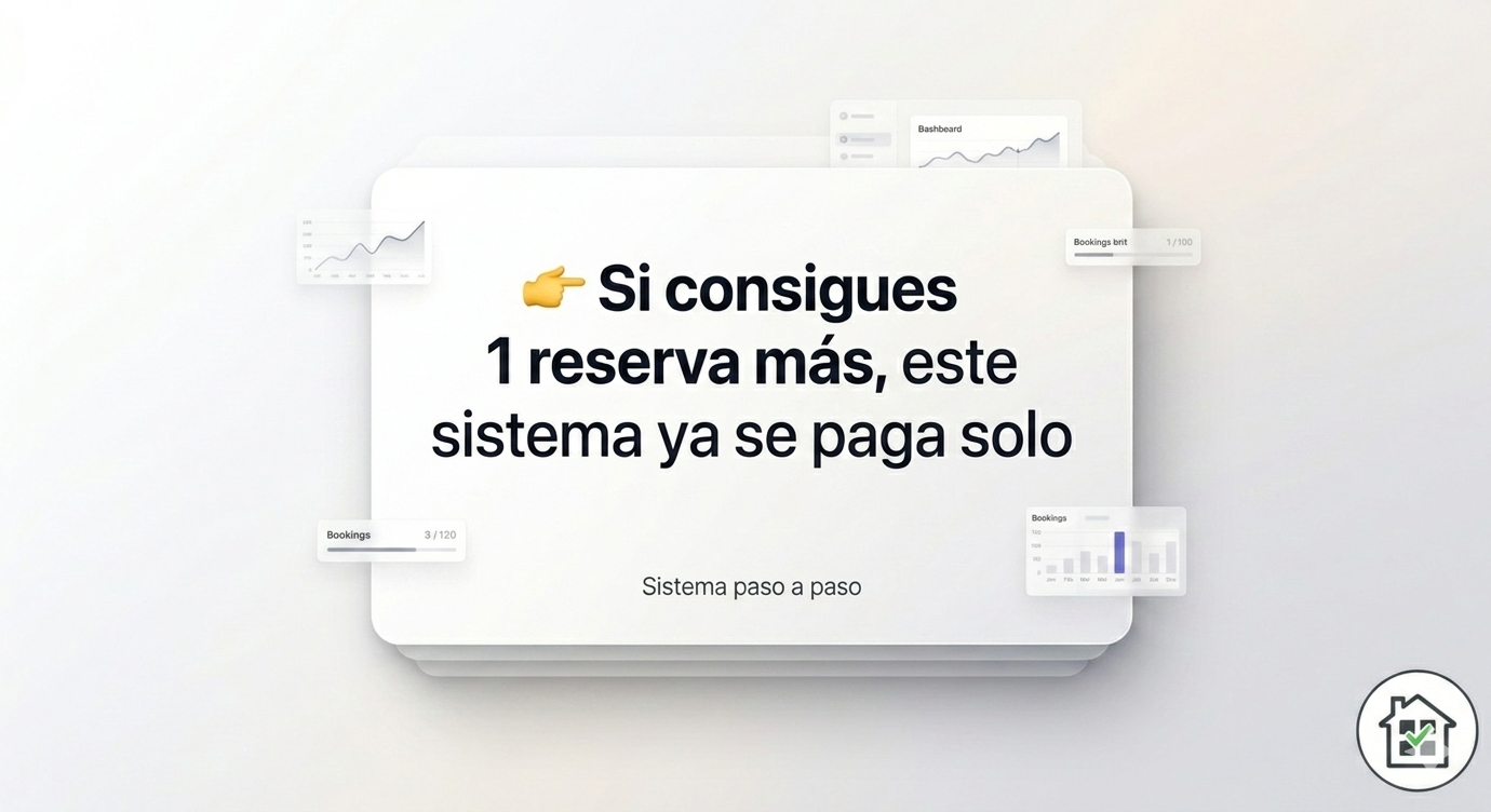 Llena tu Airbnb sin bajar precios (Sistema completo paso a paso)
